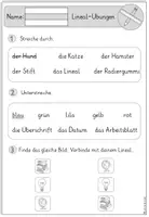 Vorschau - Arbeitsblätter - Übungen mit dem Lineal | Anfangsunterricht | Erste Stunden - Seite 3