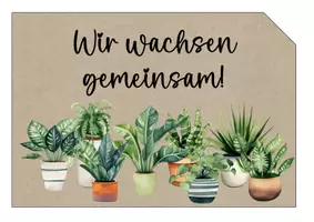 Vorschau - Poster - Klassenmotto: Wir wachsen gemeinsam - Pflanzen - Seite 3