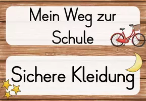 Vorschau - Unterrichtsreihen - Fußgängerführerschein/ Verkehrserziehung Klasse 1/2 - Mein Schulweg - Seite 3