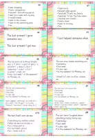 Vorschau - Aufgabenkarten - Stop and Swap Cards - Simple Past - Seite 2