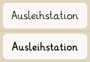 Vorschau - Bildkarten - Beschriftung Ausleihstation - Seite 3