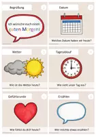 Vorschau - Anderer Materialtyp - Moderationskarten für den Morgenkreis - Seite 1