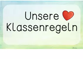 Vorschau - Poster - Klassenregeln Gemeinschaftsregeln - Seite 2