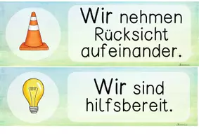 Vorschau - Poster - Klassenregeln Gemeinschaftsregeln - Seite 3