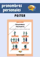 Vorschau - Poster - Poster pronombres personales Spanisch - Deckblatt