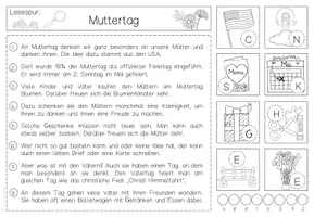 Vorschau - Arbeitsblätter - Minilesespuren: Frühling und Ostern (Lesen Grundschule Klasse 2-3) - Seite 3