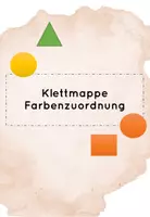 Vorschau - Stationenlernen - Klettmappe Farbenzuordnung - Seite 1