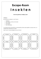Vorschau - Arbeitsblätter - Escaperoom "Insekten" - Seite 3