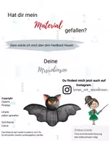 Vorschau - Arbeitsblätter - Ferienbericht für die Fledermausklasse - Seite 3