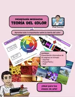 Vista previa - Unidades / Secuencias / Situaciones de Aprendizaje - ARTE: Presentación informativa - Teoría del color (Keyn/PP/PDF) - Portada