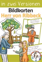 Vorschau - Präsentationen/Tafelbilder - Bildkarten - Gedicht / Ballade - Herr von Ribbeck auf Ribbeck im Havelland - Deckblatt