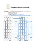 Vorschau - Interaktives Material - Wortsuchrätsel: Hülsenfrüchte & Samen (mit Lösung) - Deckblatt