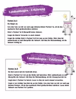Aperçu - Feuilles d'exercices - Fiches Tandem Allemand: Révision de l'orthographie (Majuscules) - Page 1
