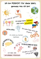 Vorschau - Poster - Plakat für das Klassenzimmer- Du bist perfekt wie du bist! - Seite 2