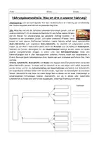 Vorschau - Stundenentwürfe - Stoffwechsel und Nahrungsbestandteile - Unterrichtsmaterial / Arbeitsblätter - Seite 1
