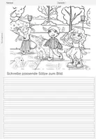 Vorschau - Arbeitsblätter - Schreibanlässe zu Bildern - Seite 3