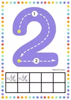 Προεπισκόπηση - Flashcards - Καρτέλες Αριθμών 1-10 (Τρόπος γραφής, ποσότητα) - Σελίδα 2
