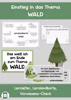 Vorschau - Arbeitsblätter - Einstieg in das Thema WALD - Deckblatt