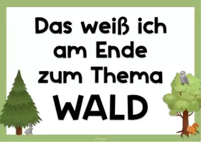 Vorschau - Arbeitsblätter - Einstieg in das Thema WALD - Seite 2