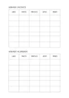 Vista previa - Hojas de trabajo - Cuaderno docente con planner mensual y semanal - página 3
