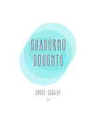 Vista previa - Hojas de trabajo - Cuaderno docente con planner mensual y semanal - Portada