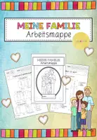 Vorschau - Arbeitsblätter - Meine Familie: Arbeitsmappe - Deckblatt