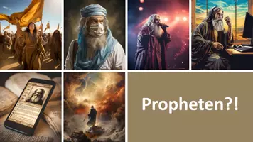 Vorschau - Arbeitsblätter - Wachsendes Materialpaket Propheten Prophetie Altes Testament Amos Jeremia Micha Jesaja - Deckblatt