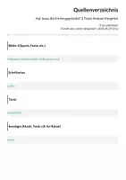 Vorschau - Arbeitsblätter - Hat Jesus die Kirche gegründet? 2 Texte Analyse Vergleich - Seite 3