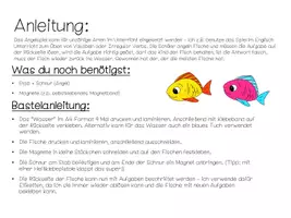 Vorschau - Spiele - Angelspiel - Bastelvorlage - Seite 1