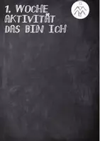 Vorschau - Mal- und Bastelvorlagen - Schulstart: Das bin ich - Deckblatt