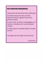 Vorschau - Spiele - "Nenn Zehn ..." Quiz Spiel - mittleres Niveau - Klasse 6-10 - Seite 1