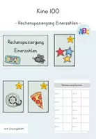Vorschau - Arbeitsblätter - Kino 100: Gesamtpakt Zahlenraumerweiterung 100 - Seite 1