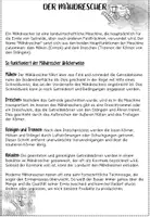Vorschau - Arbeitsblätter - Getreide - Der Mähdrescher - Teile + Infotext - Seite 1