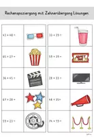 Vorschau - Arbeitsblätter - Kino 100 : Rechenspaziergang mit ZÜ (ZR100) - Seite 3