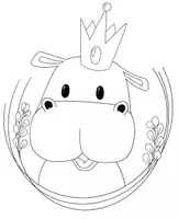 Aperçu - Cliparts/Visuels - Cliparts: Hippopotames pour tous les besoins - Page 1