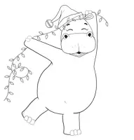 Aperçu - Cliparts/Visuels - Cliparts: Hippopotames pour tous les besoins - Page 3