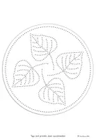Vorschau - Mal- und Bastelvorlagen - Mandalas Herbst zum Prickeln - Seite 2
