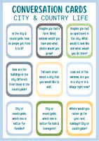 Vorschau - Spiele - Conversation Cues - City and Countryside - Seite 1