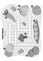 Vorschau - Arbeitsblätter - Vegetables - Crossword - Englisch Grundschule - Seite 3