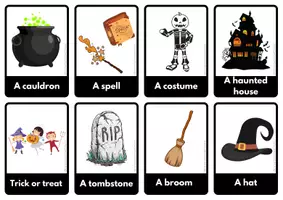 Aperçu - Apprentissages en autonomie - Flashcards Halloween - Page 2