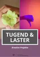 Vorschau - Arbeitsblätter - Tugend und Laster - Kreative Projekte (8) - Deckblatt