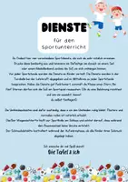 Vorschau - Bildkarten - Dienste für den Sportunterricht - Seite 1