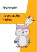 Aperçu - Tests - Différents tests sur les verbes (ALLEMAND) - Page de couverture