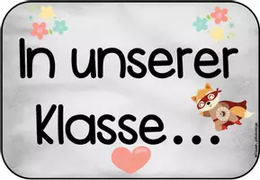 Vorschau - Poster - Klassenregeln für deine Superheldenklasse - Seite 1