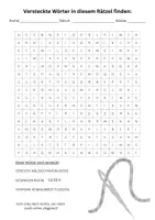 Vorschau - Spiele - Das tapfere Schneiderlein, Suchsel, einfach, Wortgitter, Buchstabensalat, Buchstabengitter, Wortsuchrätsel, Wortsuche, Worträtsel, Wortsuchsel, Wörtersuche, Suchrätsel - Seite 1