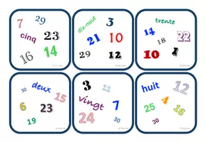 Vorschau - Spiele - Les nombres de 1 à 31 - Kartenspiel à la Finde den Zwilling - Seite 3