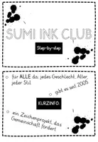 Vorschau - Mal- und Bastelvorlagen - Sumi Ink Club - Gemeinschaftsprojekt Kunst - Seite 1