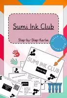 Vorschau - Mal- und Bastelvorlagen - Sumi Ink Club - Gemeinschaftsprojekt Kunst - Deckblatt