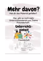Vorschau - Test - schriftliche Überprüfung/ Freundschaft/ Ethik - Seite 2