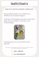 Vorschau - Bildkarten - Einschulung - Notfalltüte für einschulende KollegInnen - Seite 1
